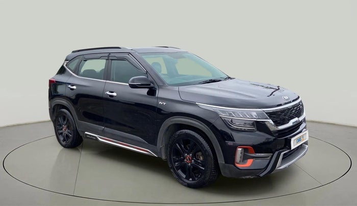 2021 KIA SELTOS HTX ANNIVERSARY EDITION 1.5 PETROL IVT, Petrol, Automatic, 67,118 km, Right Front Diagonal