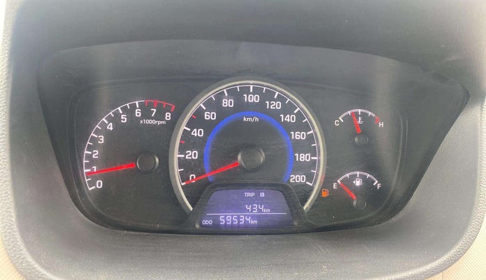 2017 Hyundai Grand i10 MAGNA 1.2 KAPPA VTVT, Petrol, Manual, 59,519 km, Odometer Image