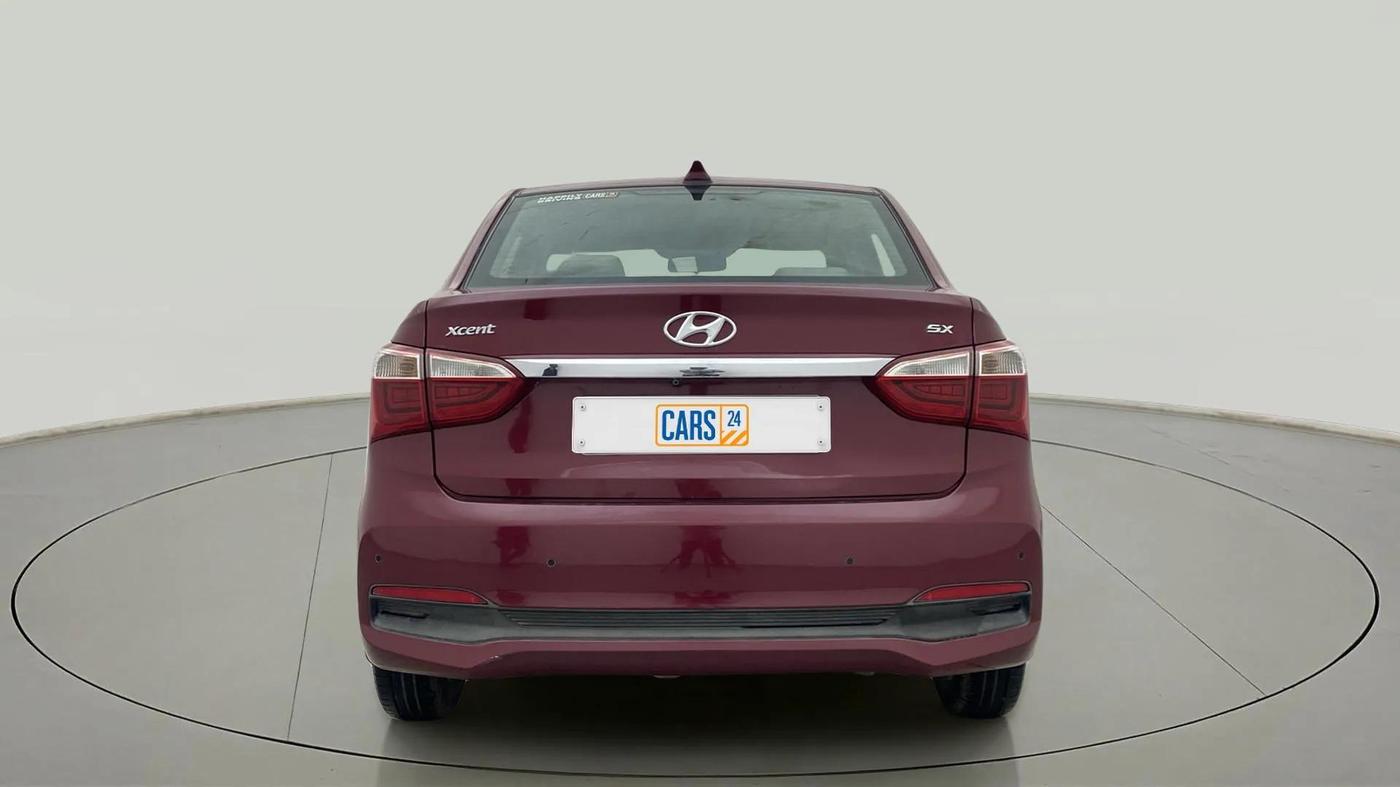2017 Hyundai Xcent SX 1.2, Petrol, Manual, 75,655 km, Back/Rear