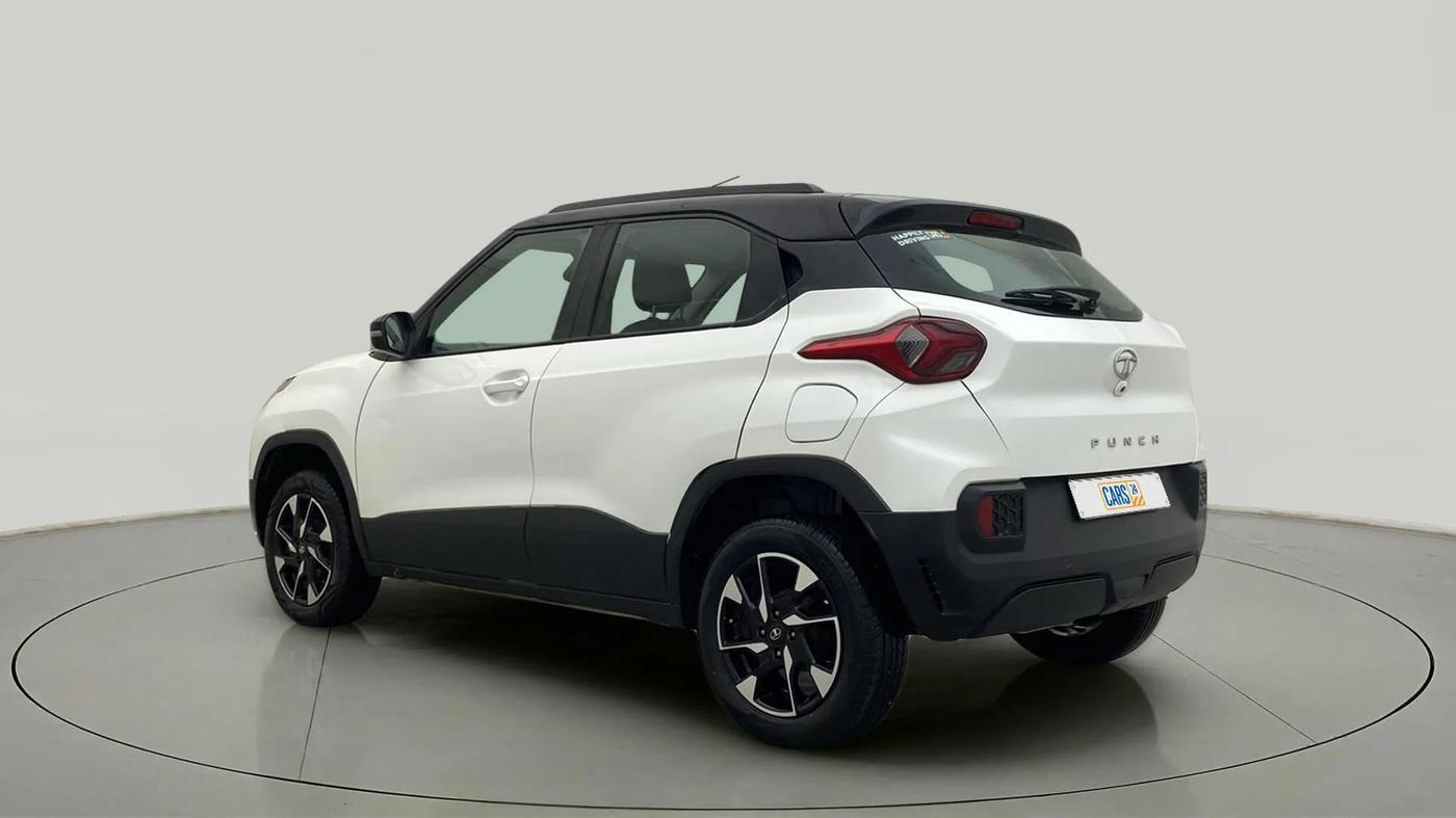 2021 Tata PUNCH CREATIVE  1.2 RTN DUAL TONE, Petrol, Manual, 25,228 km, Left Back Diagonal