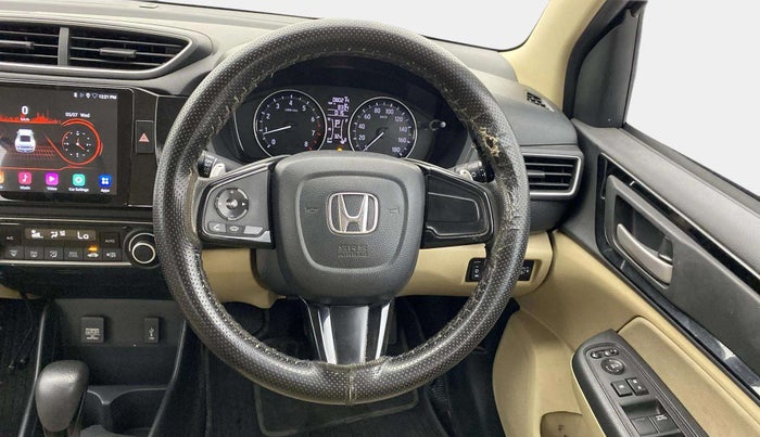 2019 Honda Amaze 1.2L I-VTEC V CVT, Petrol, Automatic, 80,213 km, Steering Wheel Close Up