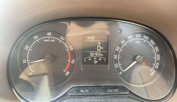 2016 Skoda Rapid ELEGANCE 1.6 MPI MT, Petrol, Manual, 56,451 km, Odometer Image