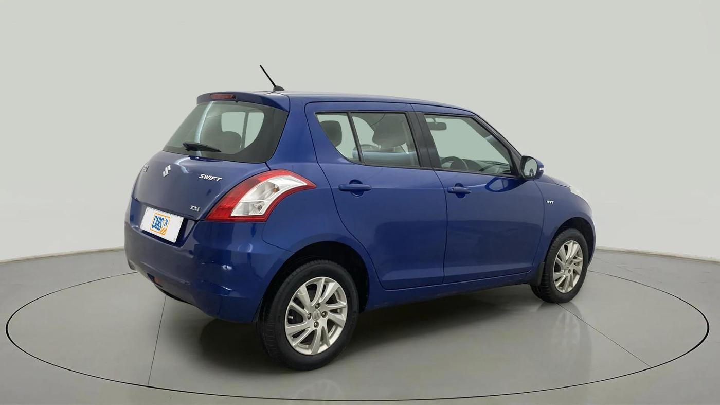 2014 Maruti Swift ZXI, Petrol, Manual, 40,337 km, Right Back Diagonal