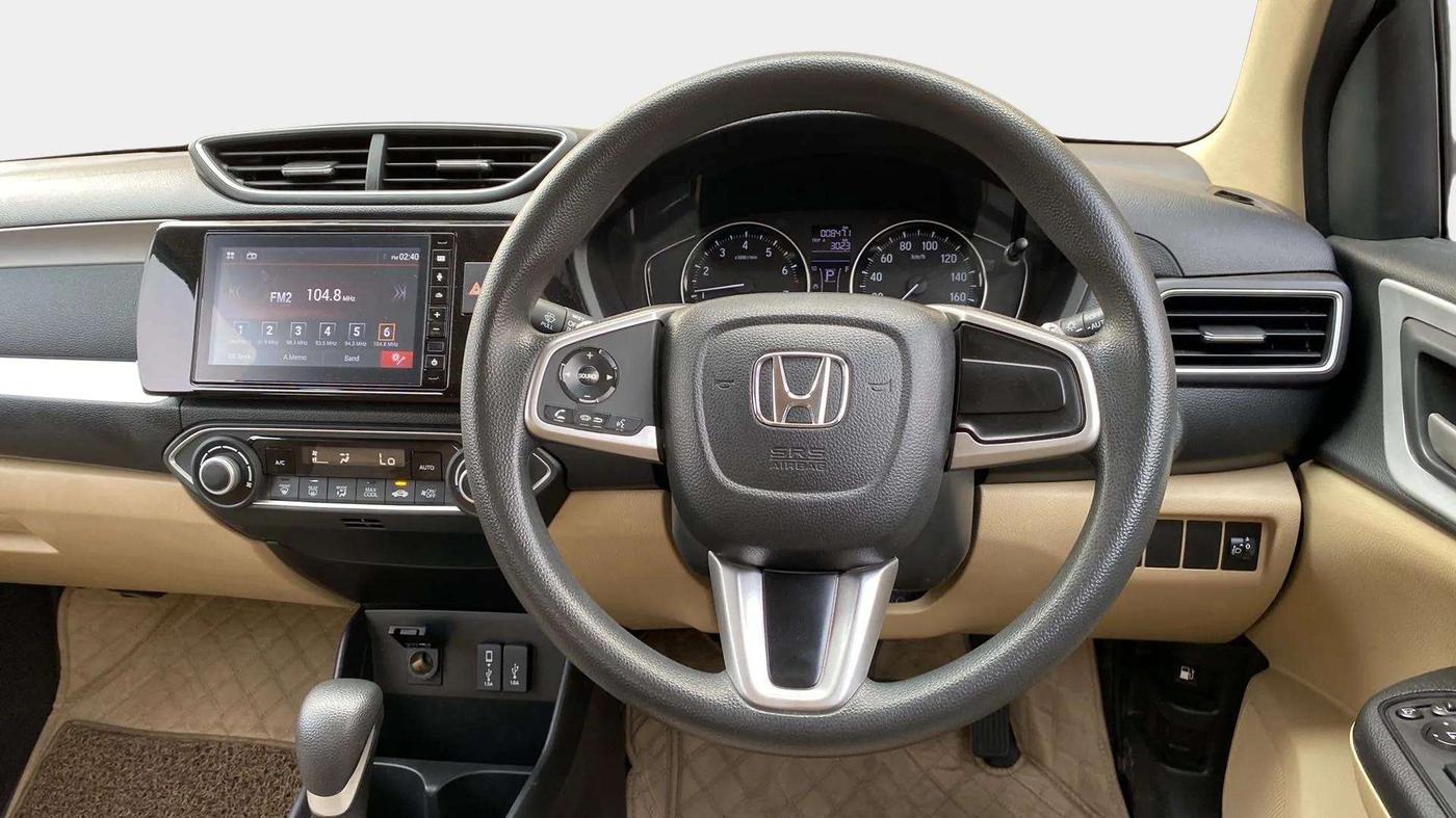 2022 Honda Amaze 1.2L I-VTEC VX CVT, Petrol, Automatic, 8,515 km, Steering Wheel Close Up