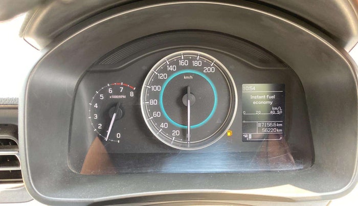 2020 Maruti IGNIS ZETA 1.2, Petrol, Manual, 56,198 km, Odometer Image