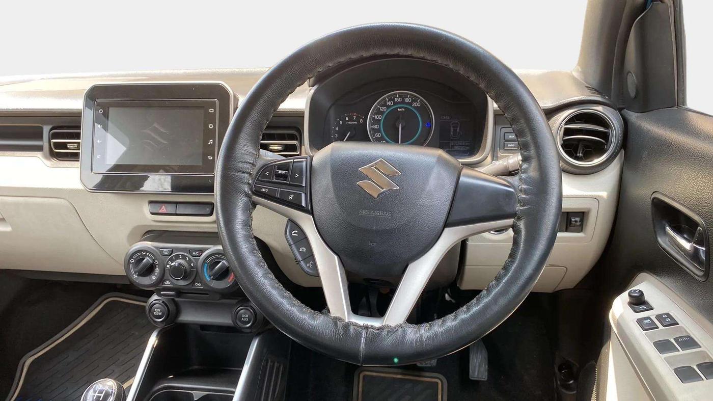 2020 Maruti IGNIS ZETA 1.2, Petrol, Manual, 56,198 km, Steering Wheel Close Up