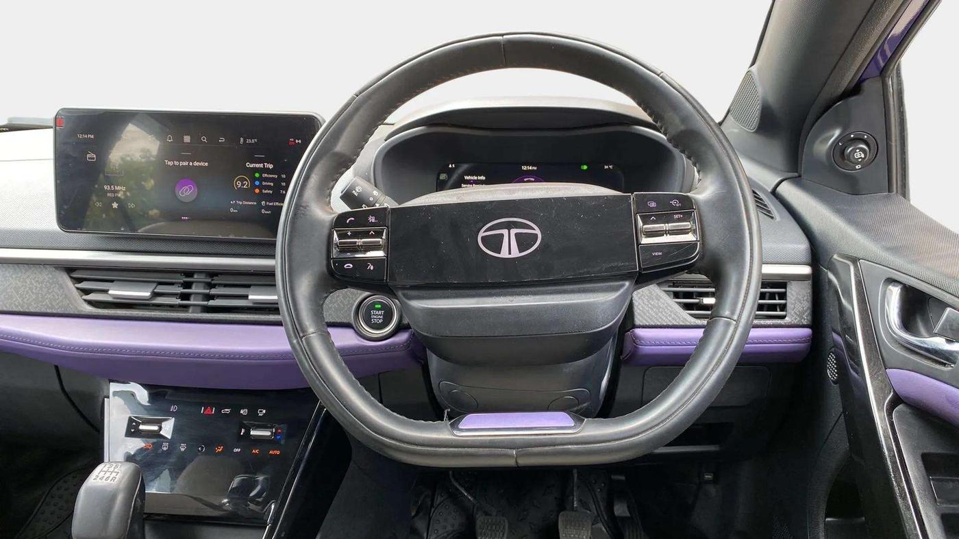 2023 Tata NEXON FEARLESS + 1.2 PETROL, Petrol, Manual, 15,452 km, Steering Wheel Close Up