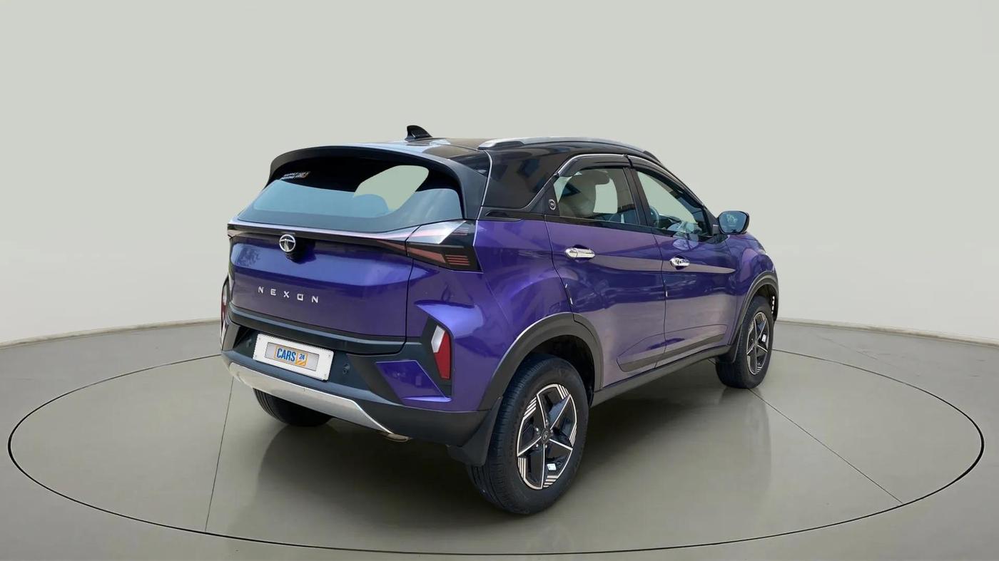 2023 Tata NEXON FEARLESS + 1.2 PETROL, Petrol, Manual, 15,452 km, Right Back Diagonal