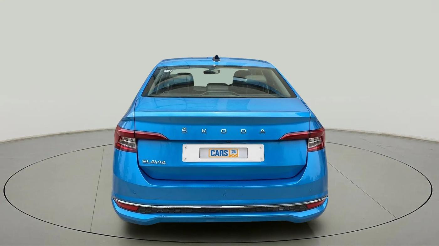 2022 Skoda SLAVIA STYLE 1.0L TSI AT, Petrol, Automatic, 40,293 km, Back/Rear