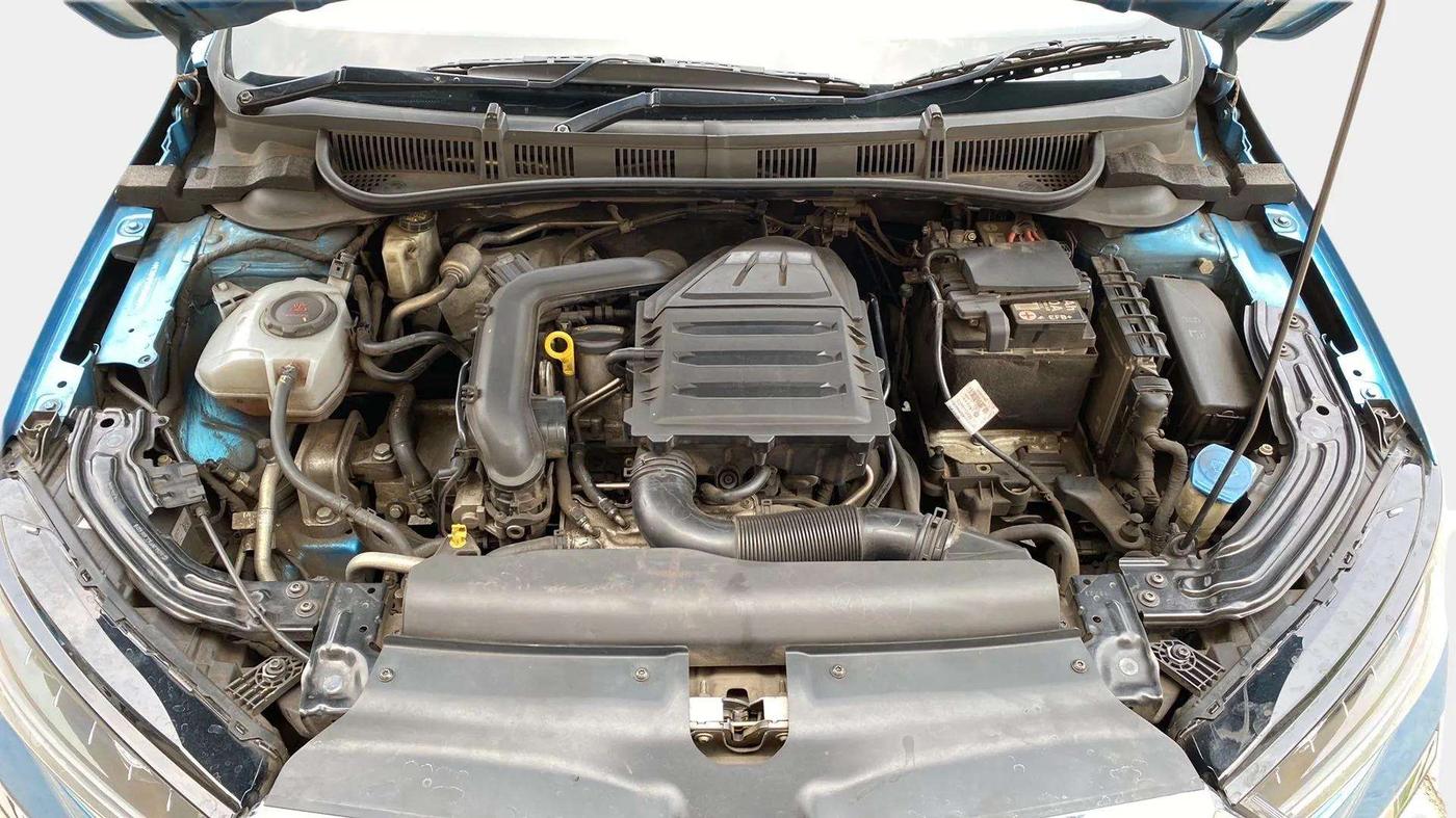 2022 Skoda SLAVIA STYLE 1.0L TSI AT, Petrol, Automatic, 40,293 km, Open Bonet