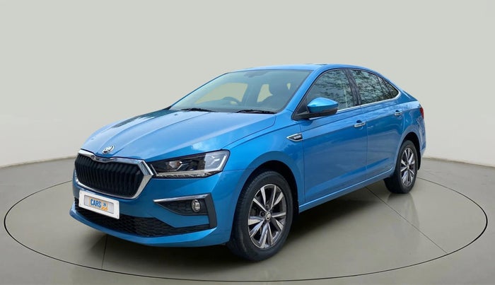 2022 Skoda SLAVIA STYLE 1.0L TSI AT, Petrol, Automatic, 40,039 km, Left Front Diagonal