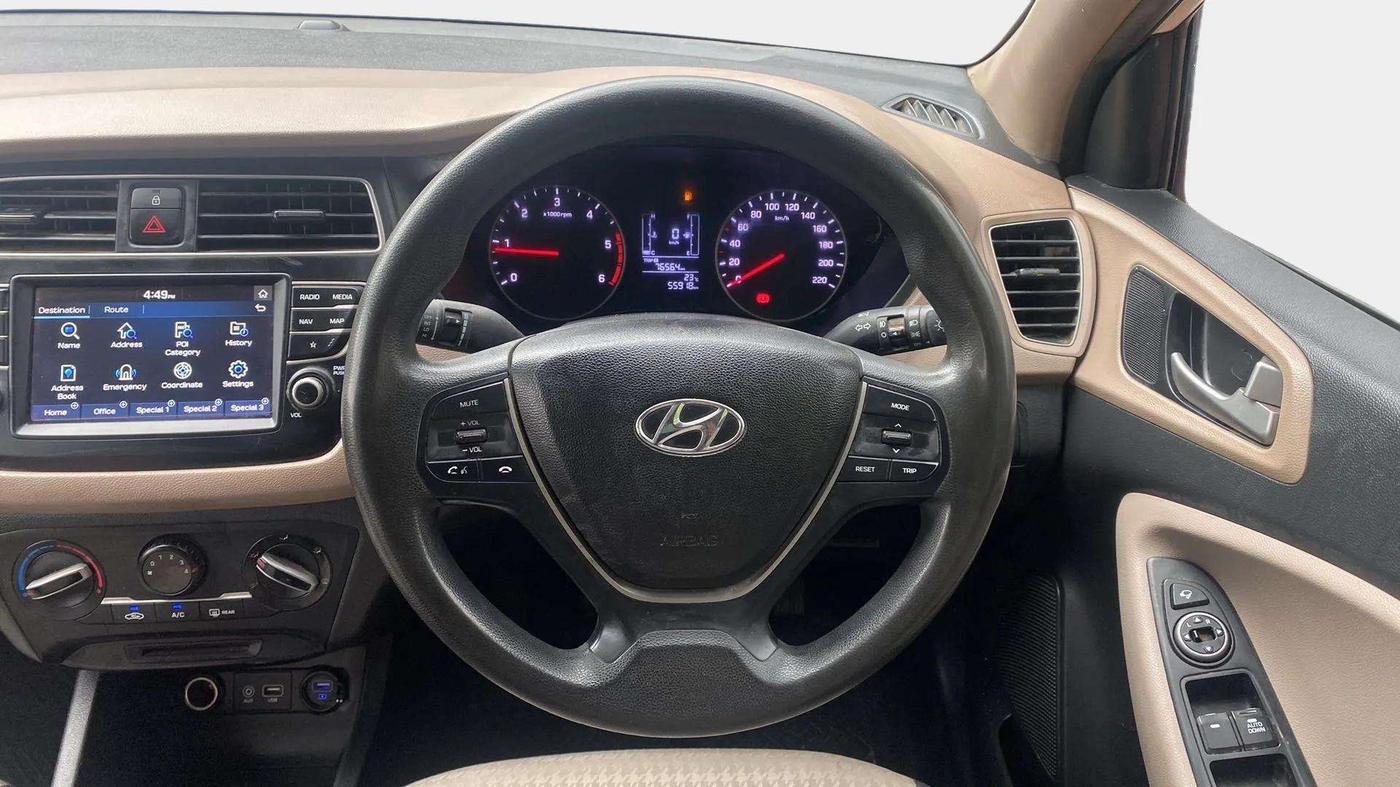 2019 Hyundai Elite i20 SPORTZ PLUS 1.4 CRDI, Diesel, Manual, 55,928 km, Steering Wheel Close Up
