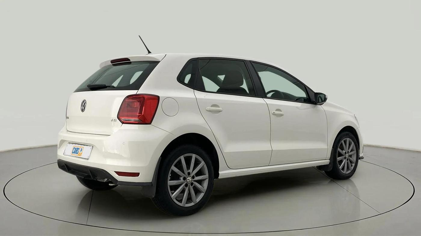 2021 Volkswagen Polo HIGHLINE PLUS 1.0L TSI, Petrol, Manual, 67,017 km, Right Back Diagonal