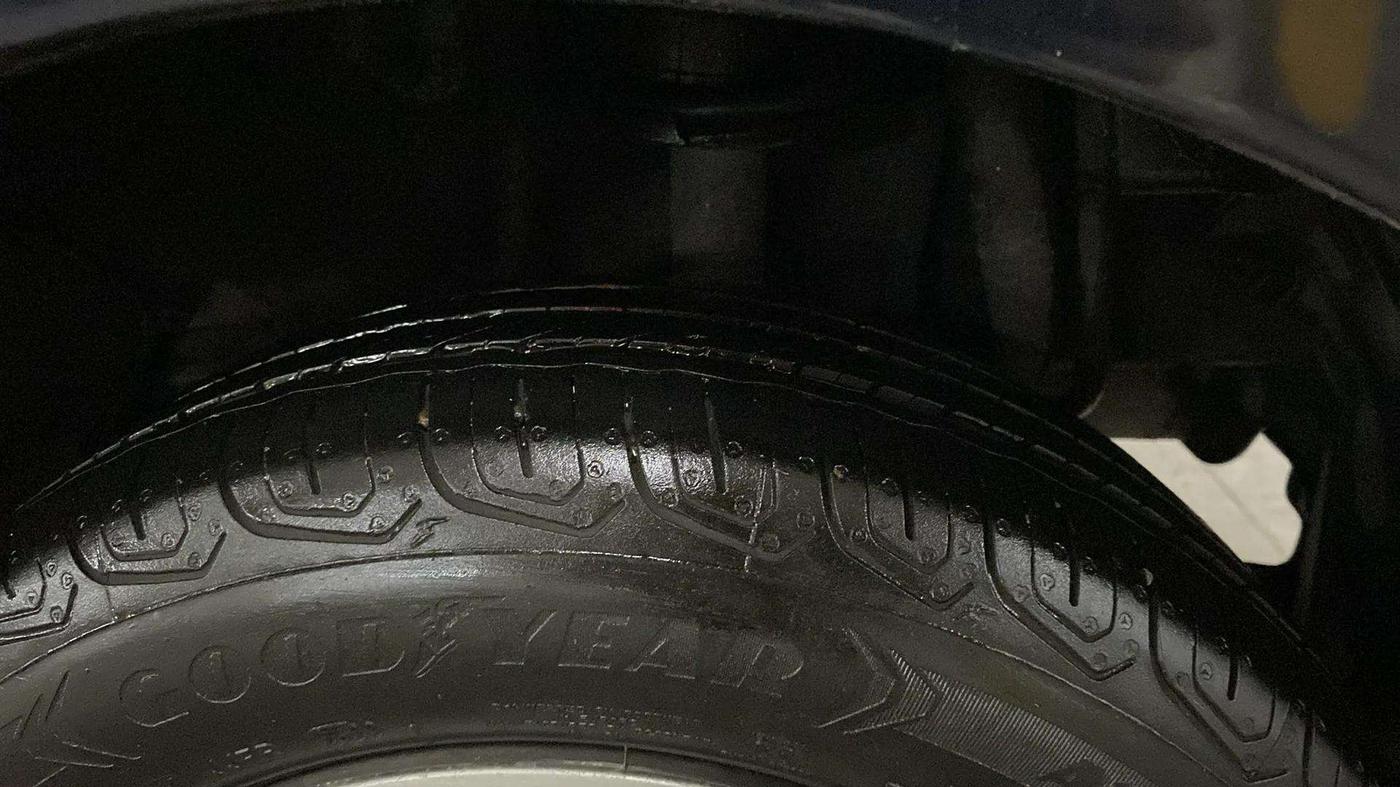 2022 Tata Tiago XT CNG, CNG, Manual, 16,321 km, Left Rear Tyre Tread