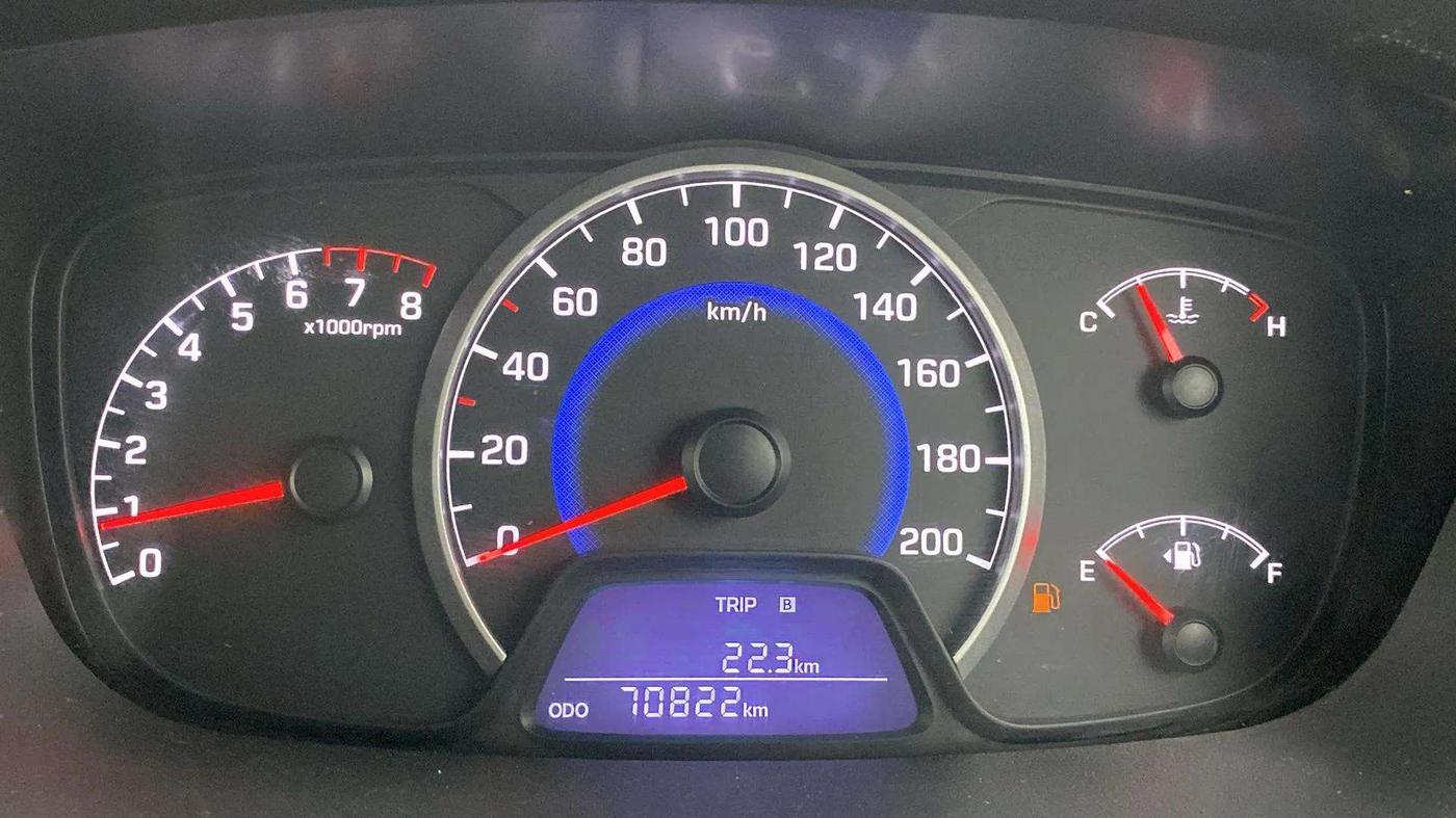 2016 Hyundai Grand i10 MAGNA 1.2 KAPPA VTVT, Petrol, Manual, 70,830 km, Odometer Image