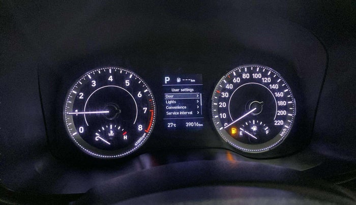 2019 Hyundai VENUE SX PLUS 1.0 TURBO DCT, Petrol, Automatic, 39,013 km, Odometer Image