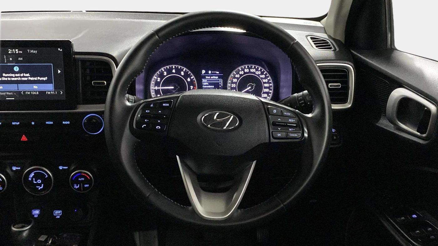 2019 Hyundai VENUE SX PLUS 1.0 TURBO DCT, Petrol, Automatic, 39,013 km, Steering Wheel Close Up