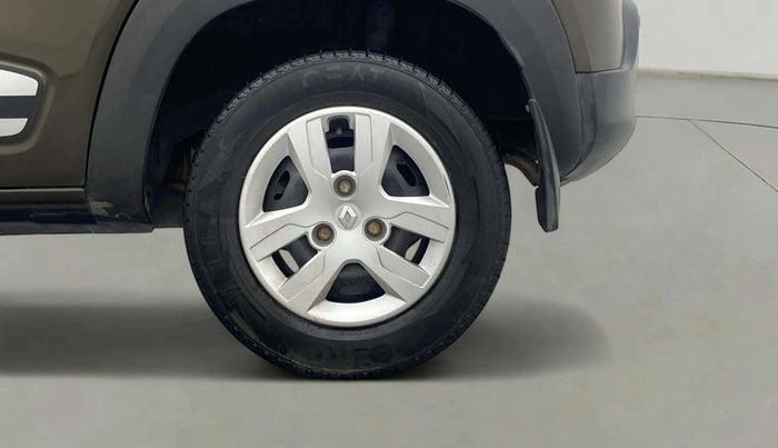 2017 Renault Kwid RXT 1.0 AMT (O), Petrol, Automatic, 37,325 km, Left Rear Wheel