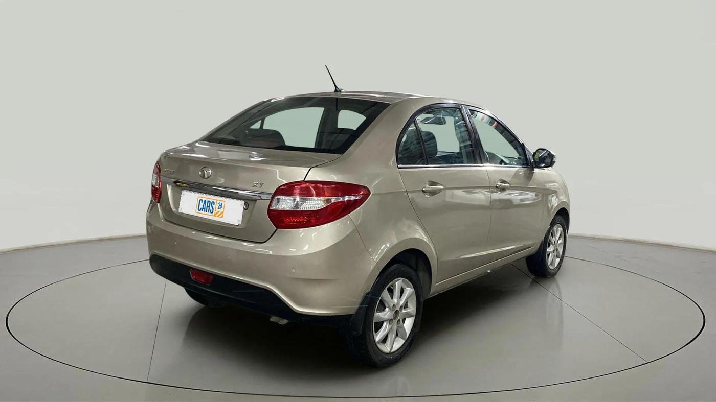2015 Tata Zest XT 90PS DIESEL, Diesel, Manual, 68,792 km, Right Back Diagonal
