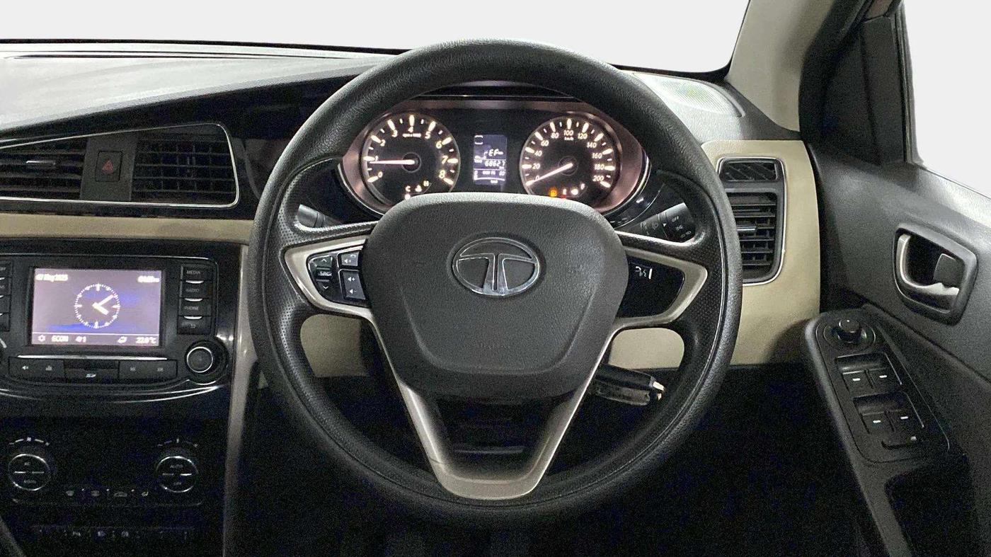 2015 Tata Zest XT 90PS DIESEL, Diesel, Manual, 68,792 km, Steering Wheel Close Up
