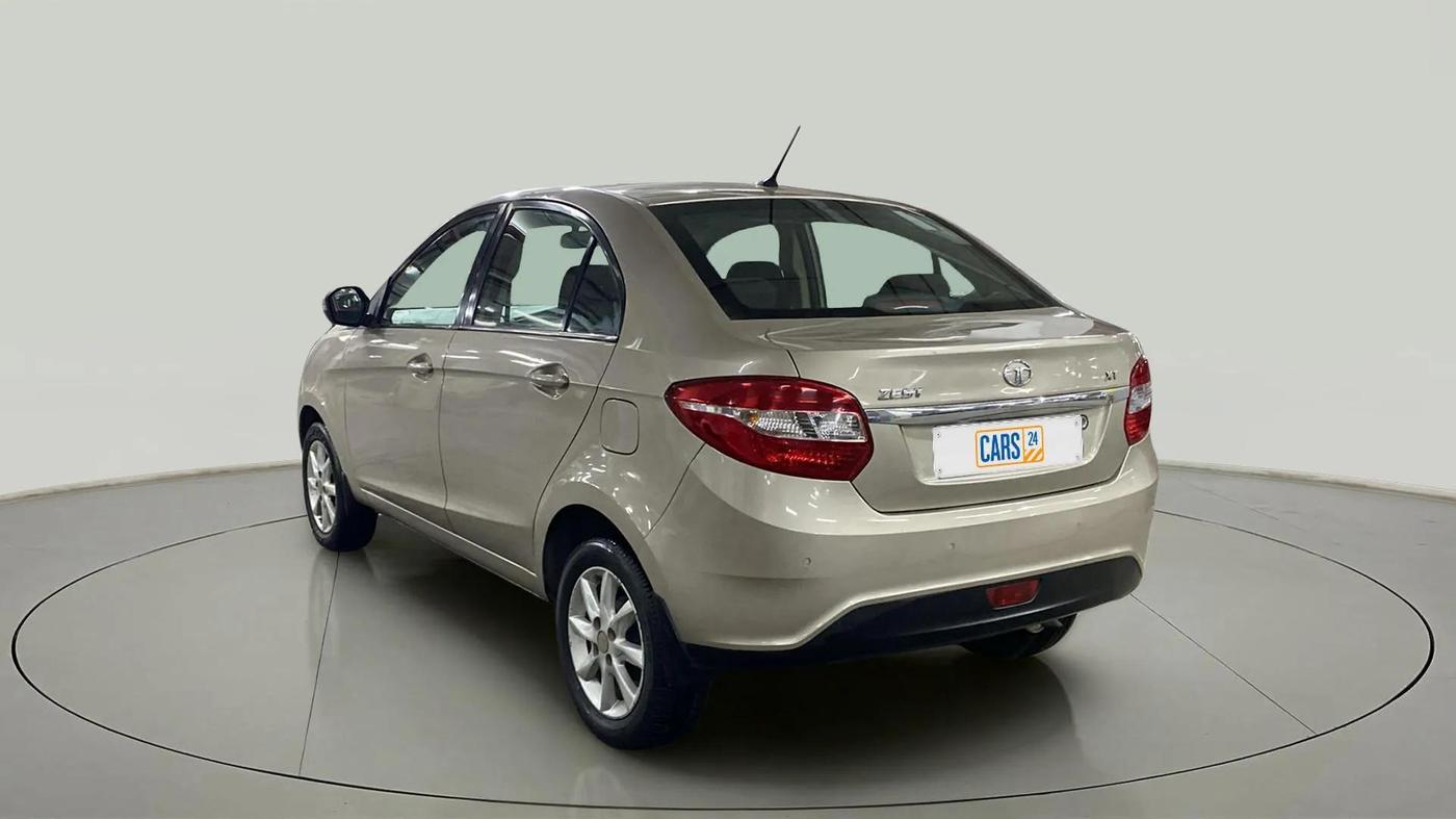 2015 Tata Zest XT 90PS DIESEL, Diesel, Manual, 68,792 km, Left Back Diagonal