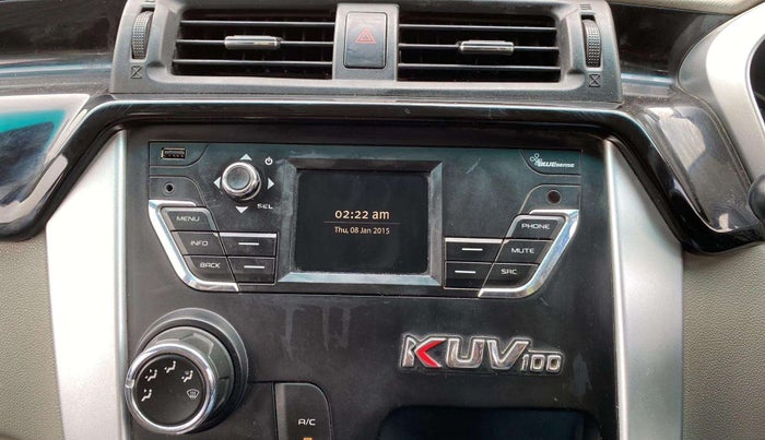 2016 Mahindra Kuv100 K8 6 STR, Petrol, Manual, 36,558 km, AC Unit - Car heater not working