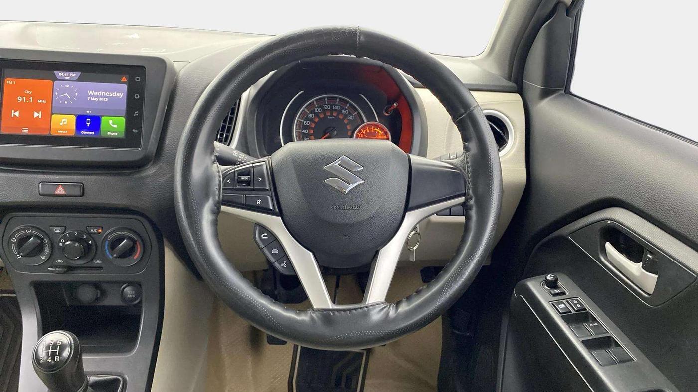 2021 Maruti New Wagon-R ZXI 1.2, Petrol, Manual, 44,974 km, Steering Wheel Close Up