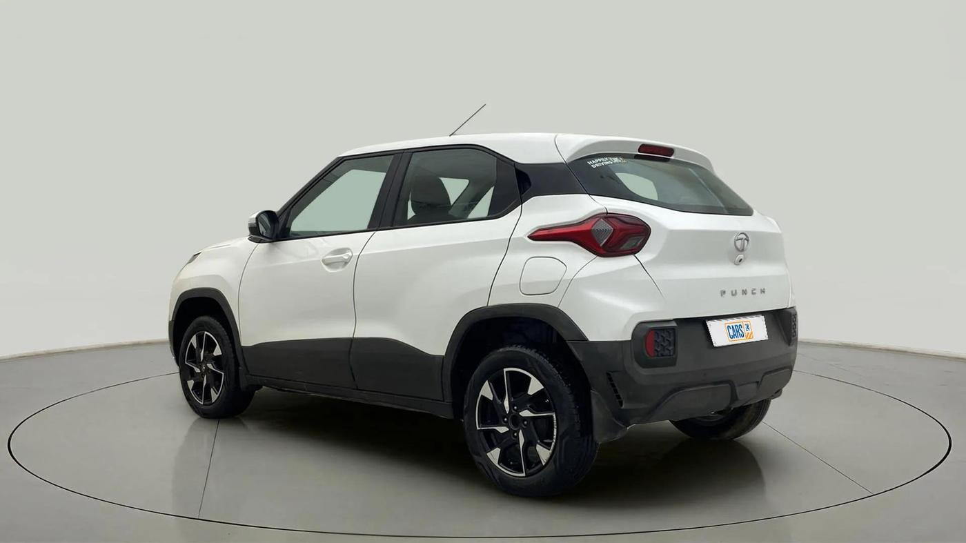 2021 Tata PUNCH ACCOMPLISHED AMT, Petrol, Automatic, 27,022 km, Left Back Diagonal