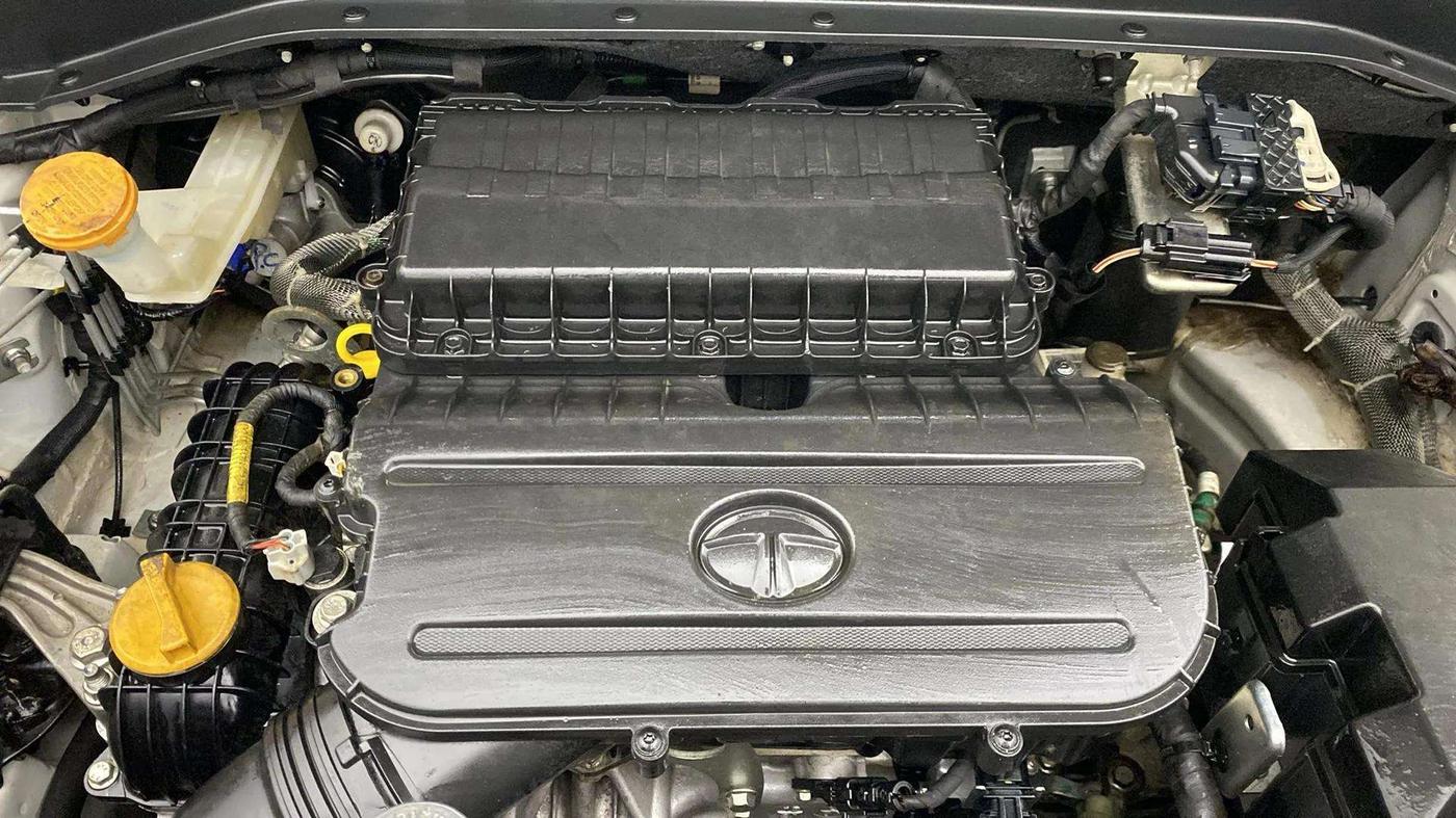 2021 Tata PUNCH ACCOMPLISHED AMT, Petrol, Automatic, 27,022 km, Engine View