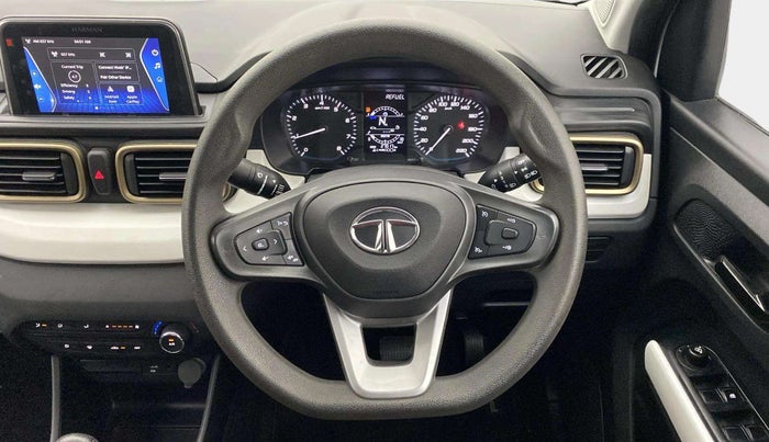 2021 Tata PUNCH ACCOMPLISHED AMT, Petrol, Automatic, 27,022 km, Steering Wheel Close Up