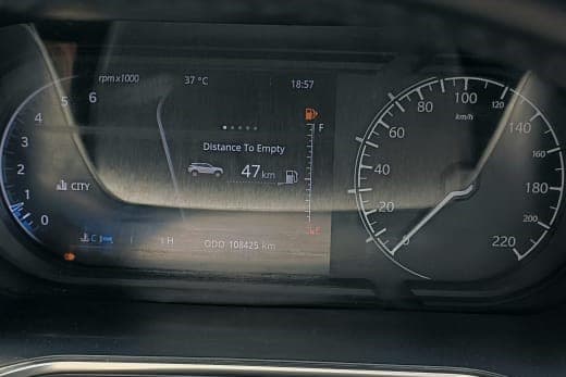 2019 Tata Harrier XZ 2.0L, Diesel, Manual, 1,08,824 km, Odometer Image