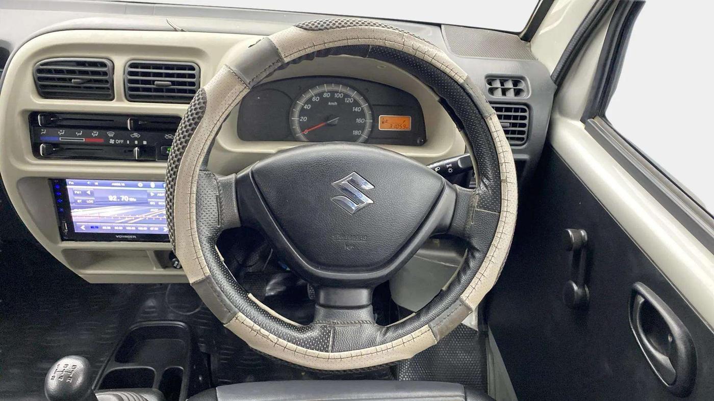 2020 Maruti Eeco 5 STR WITH A/C+HTR, Petrol, Manual, 31,166 km, Steering Wheel Close Up