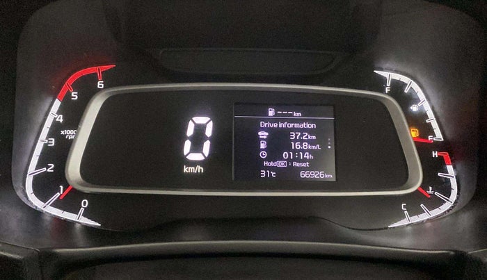 2022 KIA SONET HTK PLUS 1.5, Diesel, Manual, 66,879 km, Odometer Image