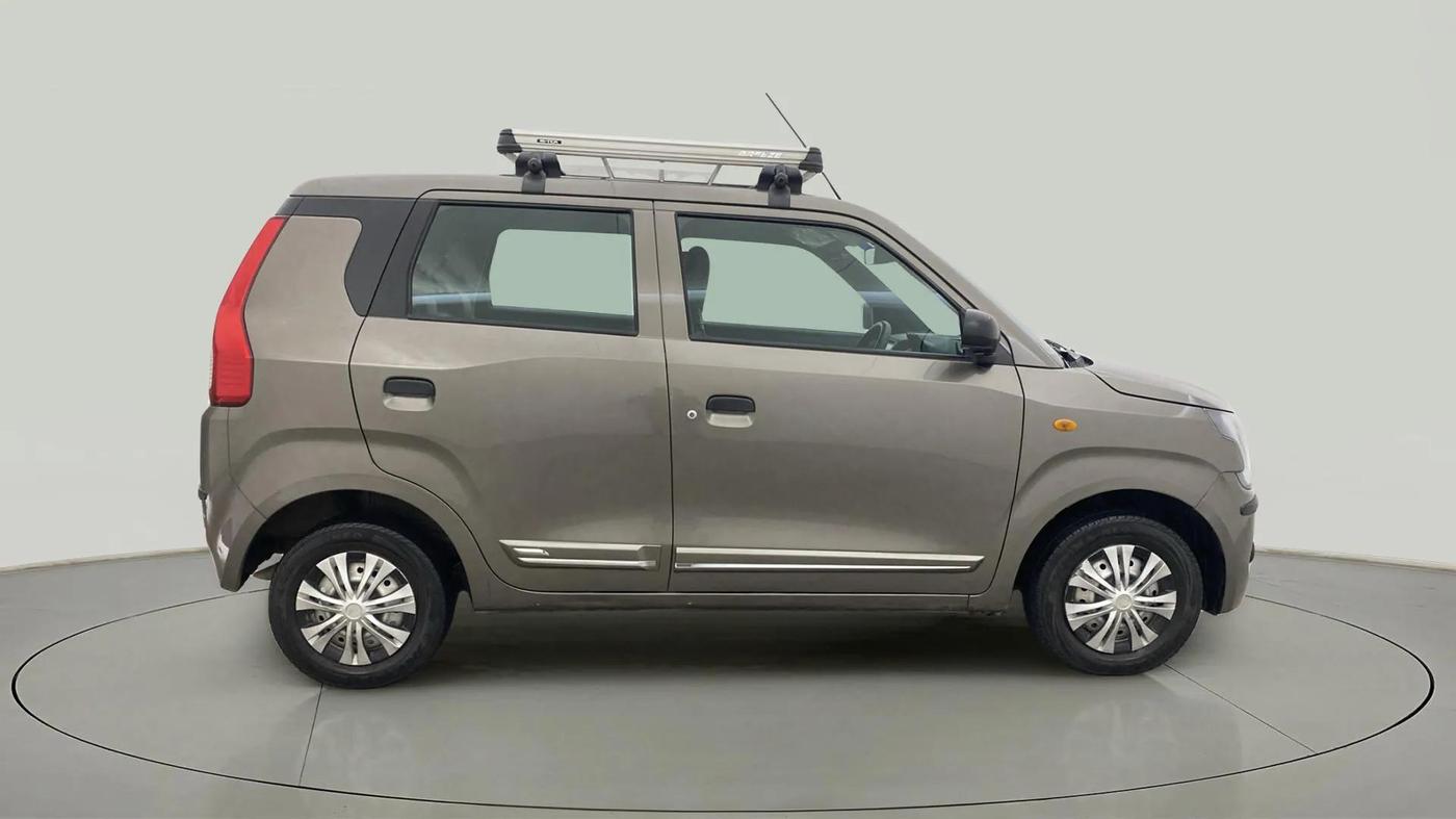 2020 Maruti New Wagon-R LXI CNG 1.0, CNG, Manual, 39,720 km, Right Side View