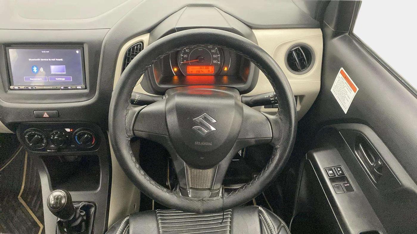 2020 Maruti New Wagon-R LXI CNG 1.0, CNG, Manual, 39,720 km, Steering Wheel Close Up