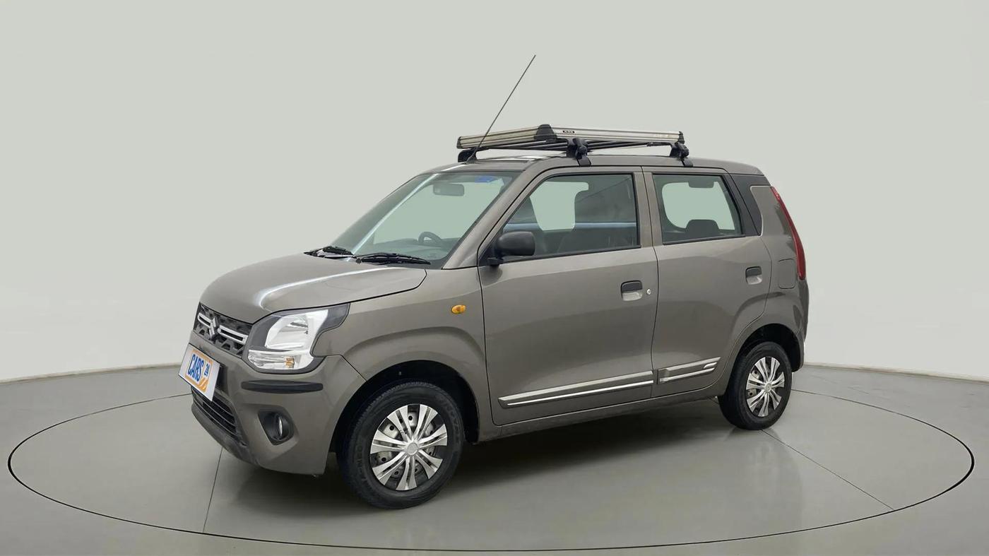 2020 Maruti New Wagon-R LXI CNG 1.0, CNG, Manual, 39,720 km, Left Front Diagonal