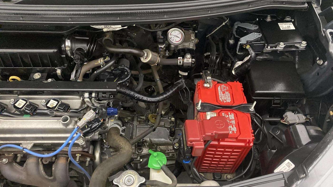 2020 Maruti New Wagon-R LXI CNG 1.0, CNG, Manual, 39,720 km, Engine View - Left