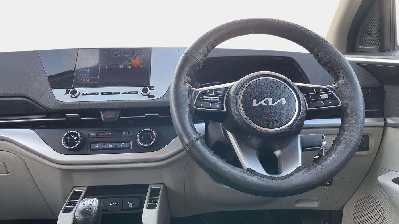 2024 KIA CARENS PRESTIGE 1.5 PETROL 7 STR, Petrol, Manual, 12,131 km, Steering Wheel Close Up