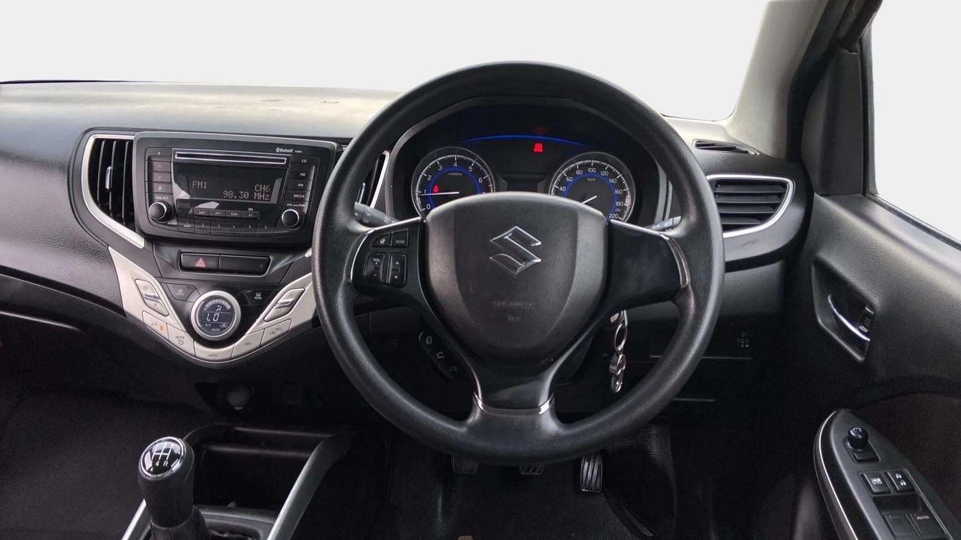 2017 Maruti Baleno DELTA PETROL 1.2, Petrol, Manual, 29,559 km, Steering Wheel Close Up