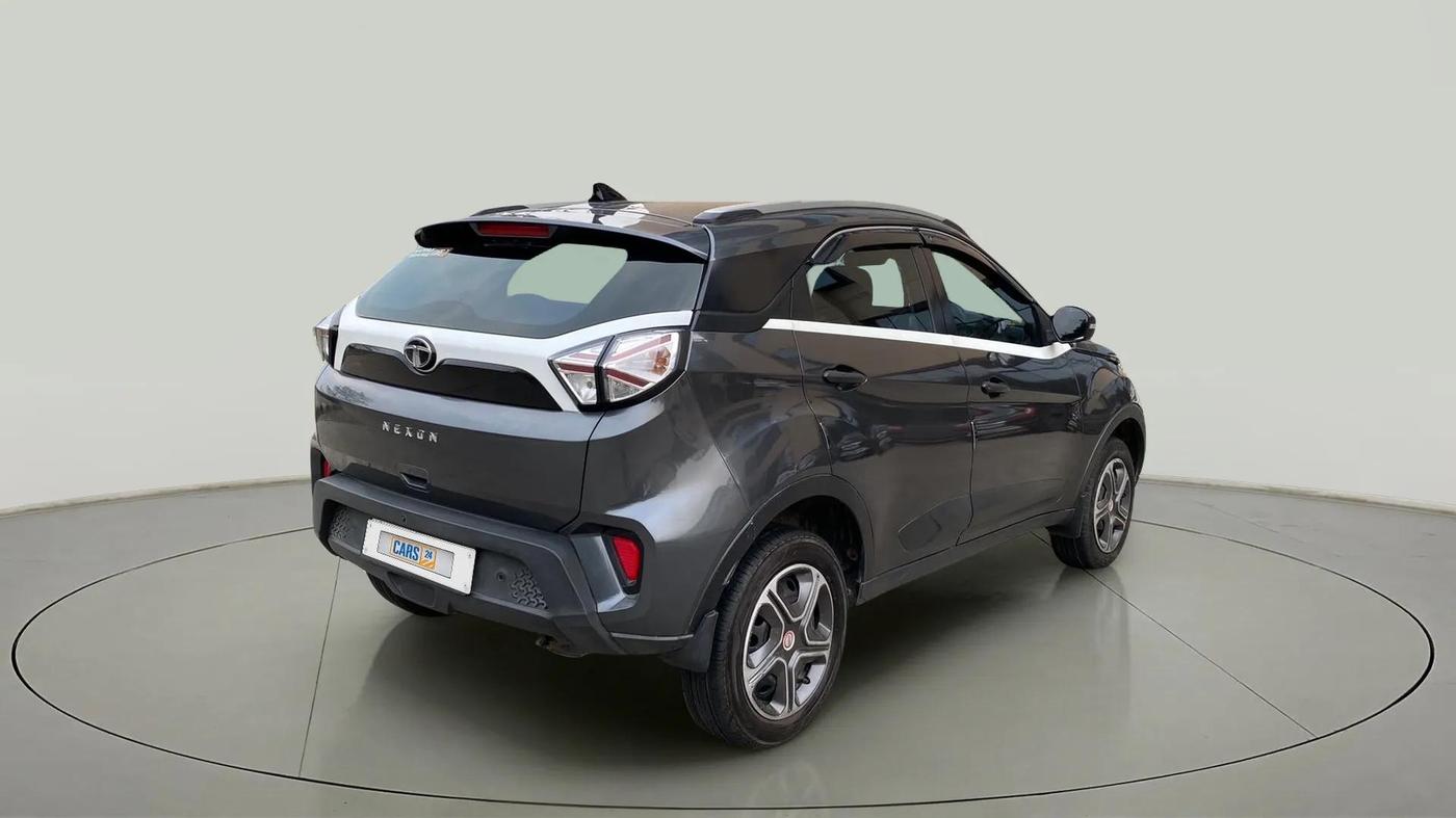 2021 Tata NEXON XM SUNROOF PETROL, Petrol, Manual, 72,234 km, Right Back Diagonal