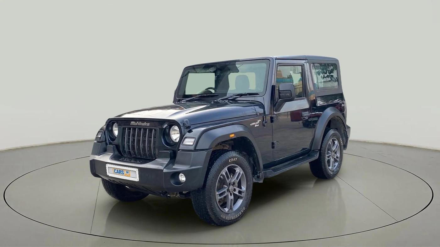 2022 Mahindra Thar LX HT PETROL 4WD MT, Petrol, Manual, 11,718 km, Left Front Diagonal