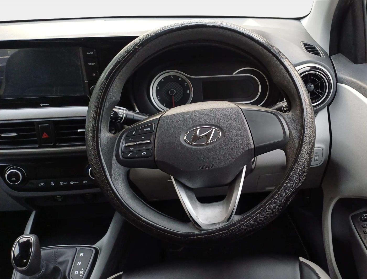 2019 Hyundai GRAND I10 NIOS SPORTZ AMT 1.2 KAPPA VTVT, Petrol, Automatic, 36,846 km, Steering Wheel Close Up