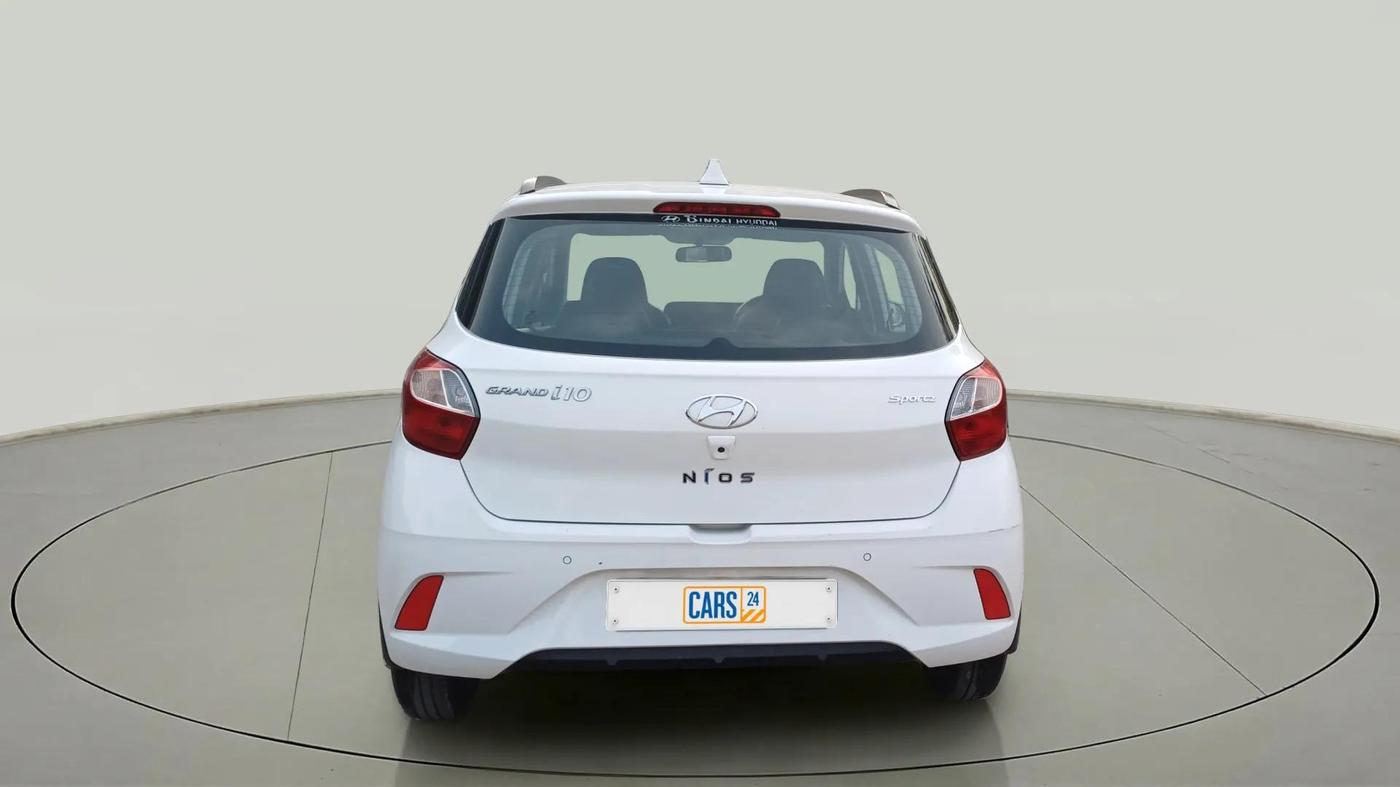 2019 Hyundai GRAND I10 NIOS SPORTZ AMT 1.2 KAPPA VTVT, Petrol, Automatic, 36,846 km, Back/Rear
