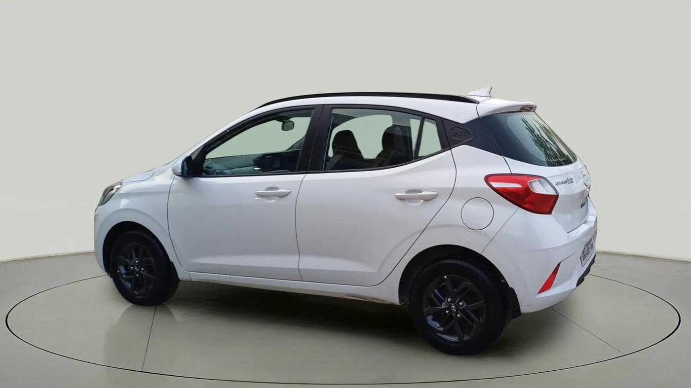 2019 Hyundai GRAND I10 NIOS SPORTZ AMT 1.2 KAPPA VTVT, Petrol, Automatic, 36,846 km, Left Back Diagonal