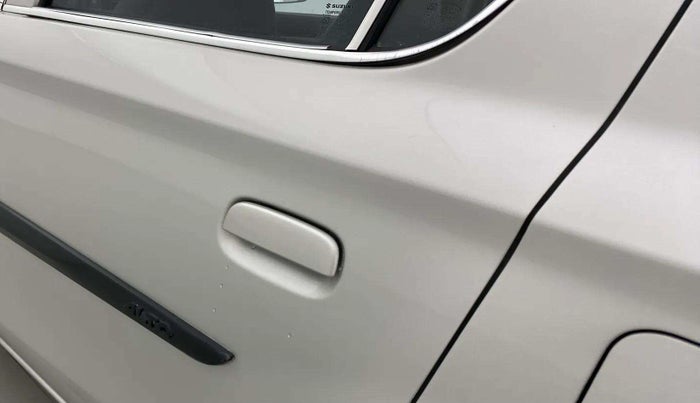 2021 Maruti Alto LXI O, Petrol, Manual, 17,579 km, Rear left door - Slightly dented