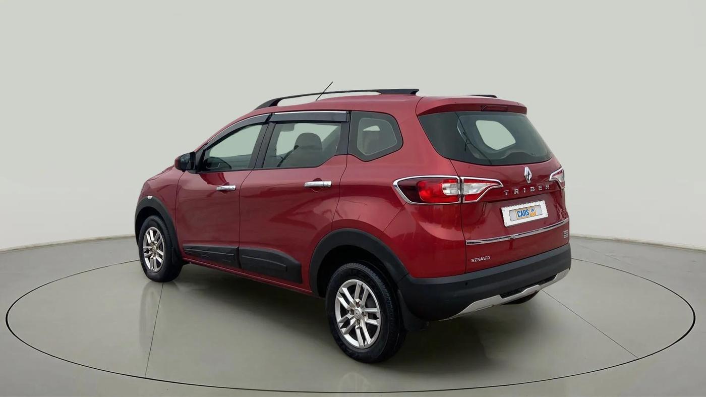 2020 Renault TRIBER RXT AMT, Petrol, Automatic, 35,527 km, Left Back Diagonal