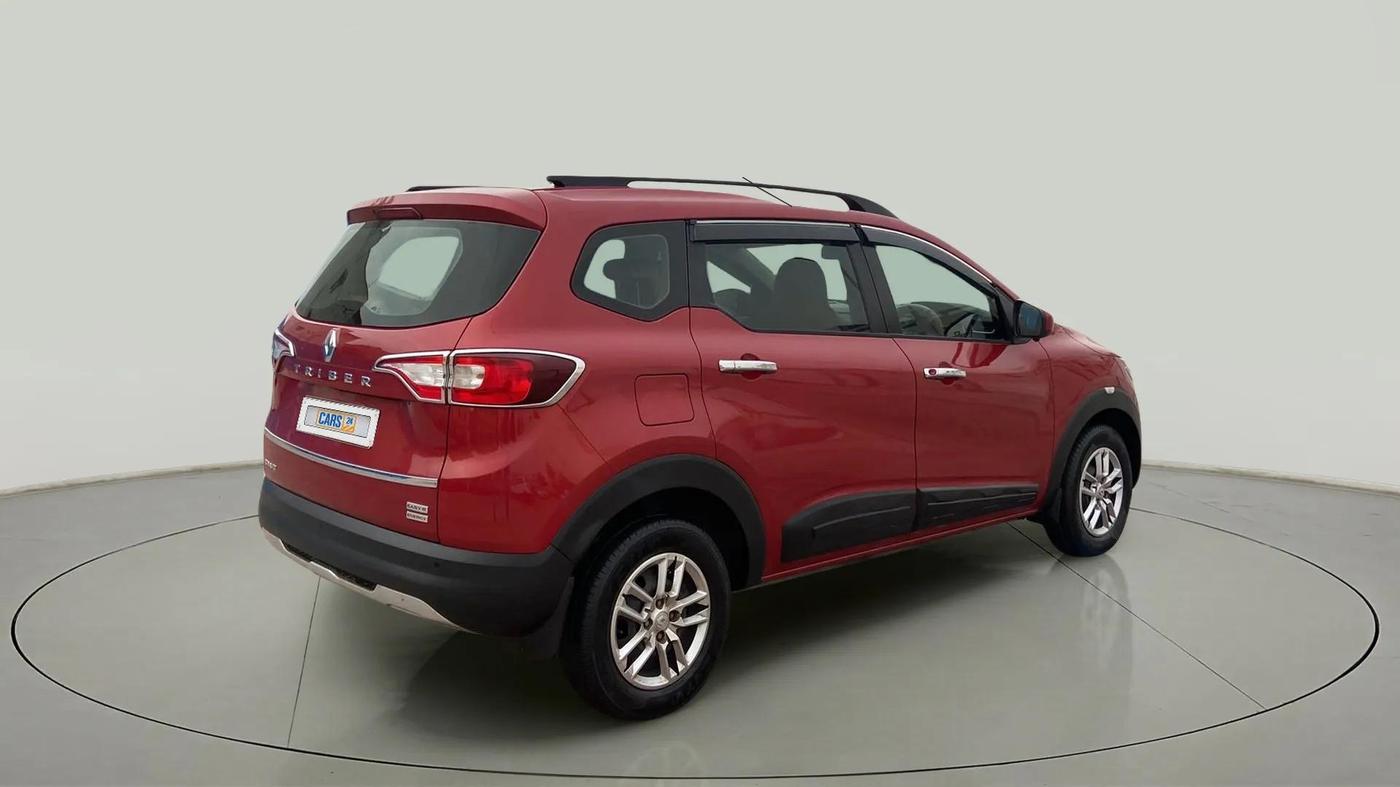 2020 Renault TRIBER RXT AMT, Petrol, Automatic, 35,527 km, Right Back Diagonal