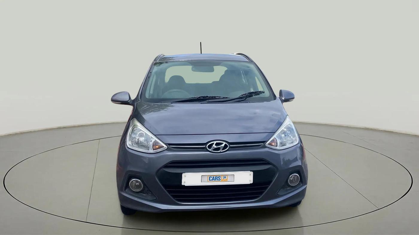2015 Hyundai Grand i10 SPORTZ 1.2 KAPPA VTVT, Petrol, Manual, 35,552 km, Front