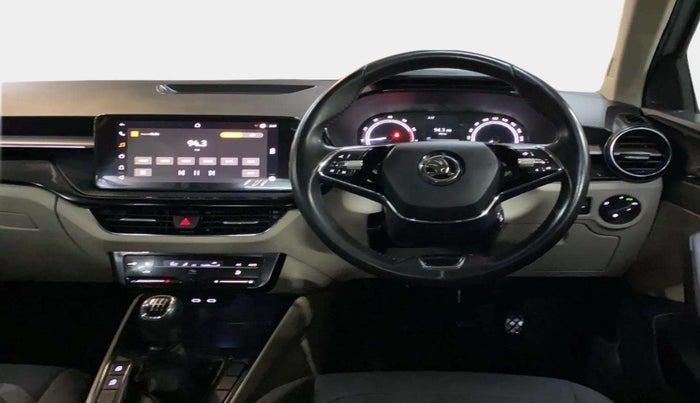 2022 Skoda SLAVIA AMBITION 1.0L TSI MT, Petrol, Manual, 56,418 km, Steering Wheel Close Up