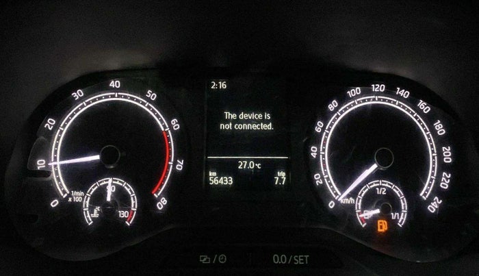 2022 Skoda SLAVIA AMBITION 1.0L TSI MT, Petrol, Manual, 56,418 km, Odometer Image